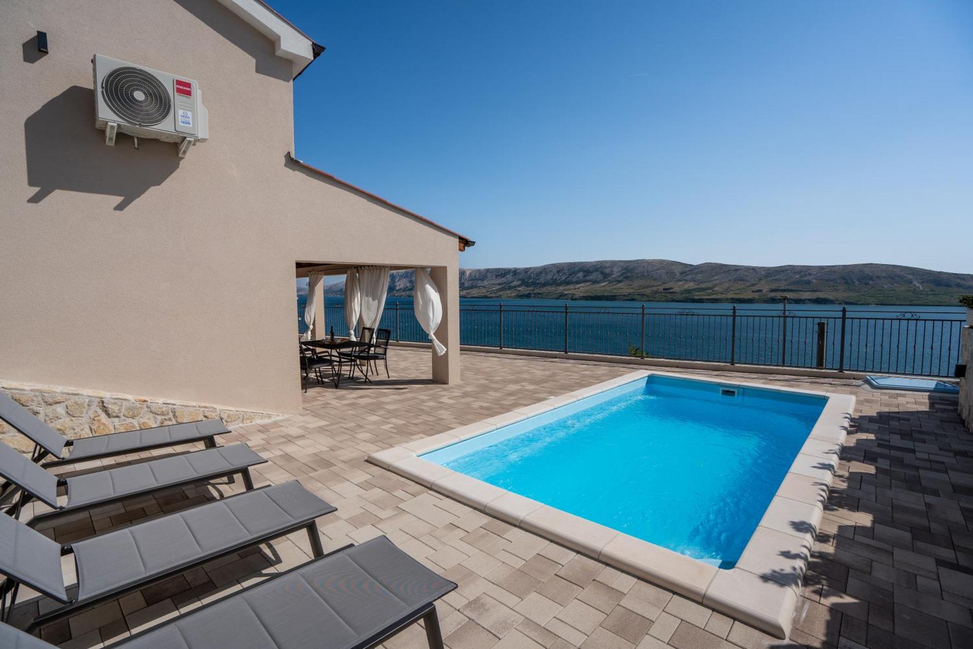 Villa Kamia With Private Heated Pool And Electric Vehicle Adapter Zubovici Bagian luar foto