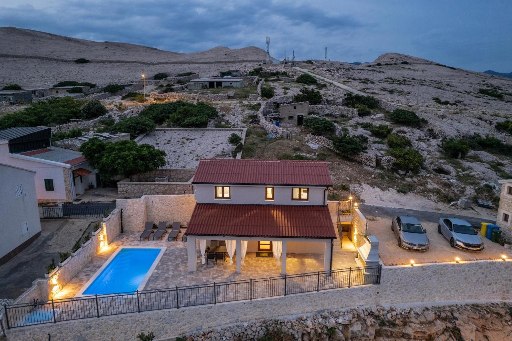Villa Kamia With Private Heated Pool And Electric Vehicle Adapter Zubovici Bagian luar foto